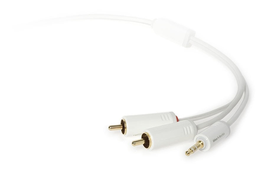 3.5mm Stereo 2 x RCA kablo / 1 metre