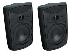 OS7.3 Sıva üstü hoparlör Siyah / Beyaz (çift)