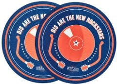 Slipmat DJ Rockstars Pilak Keçesi (2 adet fiyatı)