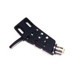 HiFi Headshell Angled Siyah renk. Düz kol pikaplar için uyumludur.(headshell kablosu dahil)