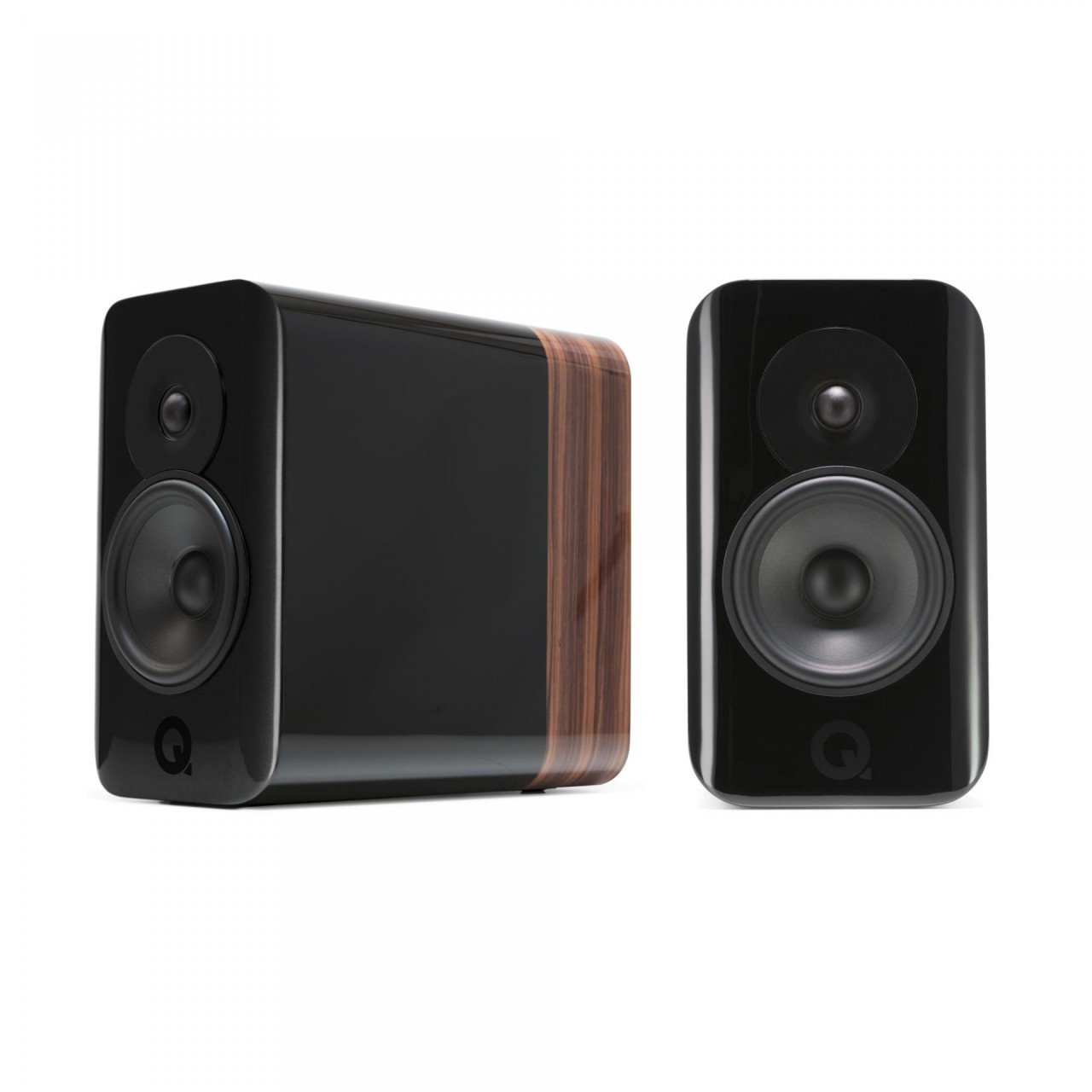 Q Acoustics Concept 300 Siyah Hoparlör ve Stand