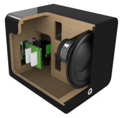 Q B12 Subwoofer Carbon Black