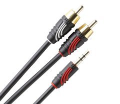 QE-2719 PROFILE AUDIO J2P 2 Metre RCA / 3.5mm Kablo