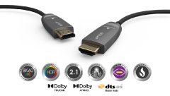 QE-6185 PERFORMANCE OPTICAL HDMI LSZH 30 metre