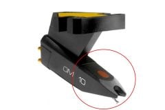Stylus 10 Pikap İğnesi Ucu - Sadece Ortofon OM serisi için yedek iğnedir. Kartuş dahil değildir.