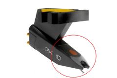 Stylus 10 Pikap İğnesi Ucu - Sadece Ortofon OM serisi için yedek iğnedir. Kartuş dahil değildir.