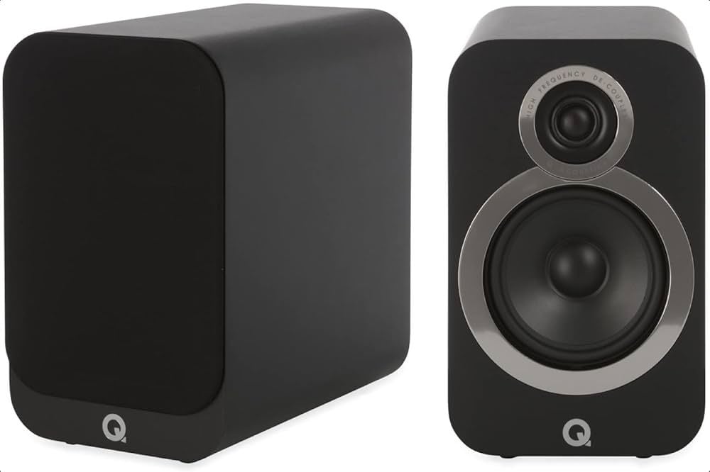 Q 3030c Satin Black Hoparlör (Çift Fiyatı)
