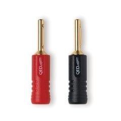 QE-1810 AIRLOC ABS 4MM BANANA / 1 Kırmızı + 1 Siyah