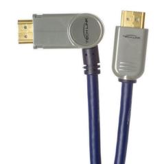 HDMI - HDMI döner başlıklı v1.4 5mt.