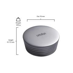 Ortofon Plak Stabilizatörü / Plak Ağırlığı - sabitleyici - Gri- 350 gr 78mm x 31.73mm