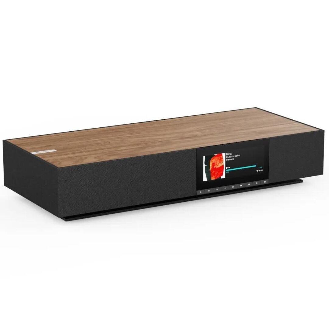 Evo One Black / Walnut Complete All-in-One Music System