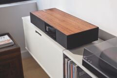 Evo One Black / Walnut Complete All-in-One Music System