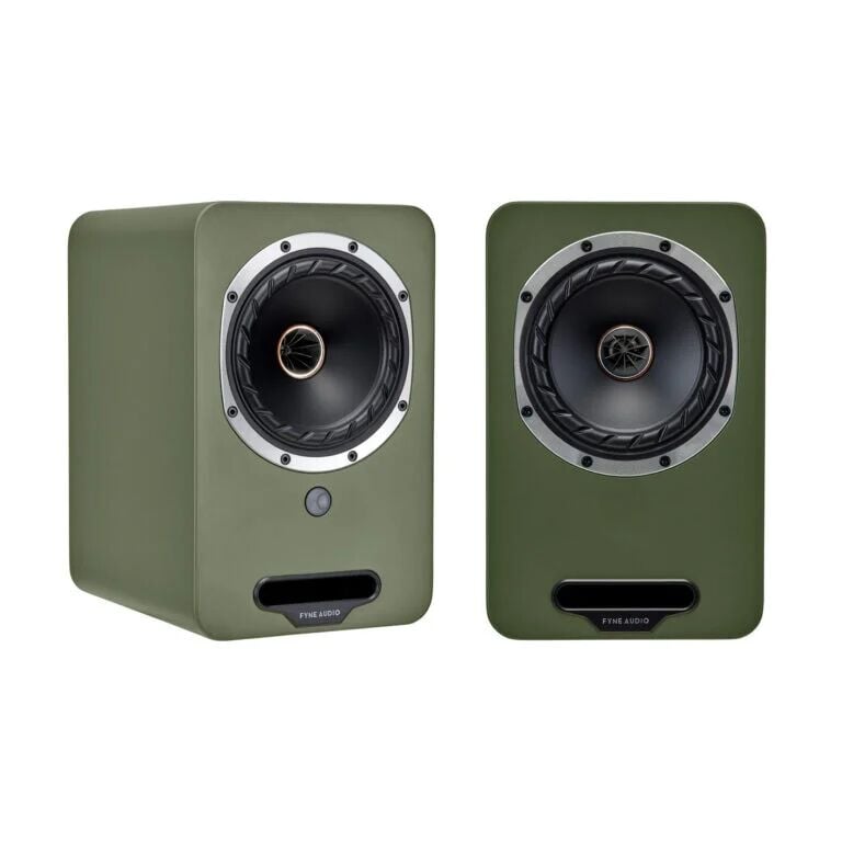 Fyne Audio Cubitt 5 Olive Green  Aktif Bluetooth Hoparlör