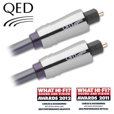 QE-6603 PERFORMANCE OPTICAL GRAPHITE KABLO 3 Metre Optik Kablo