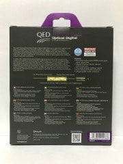 QE-6603 PERFORMANCE OPTICAL GRAPHITE KABLO 3 Metre Optik Kablo