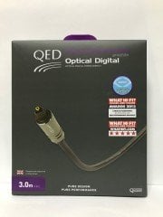 QE-6603 PERFORMANCE OPTICAL GRAPHITE KABLO 3 Metre Optik Kablo