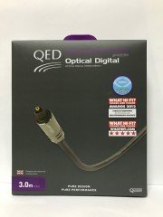 QE-6603 PERFORMANCE OPTICAL GRAPHITE KABLO 3 Metre Optik Kablo