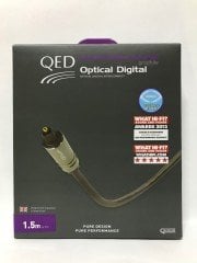 QE-6601 PERFORMANCE OPTICAL GRAPHITE KABLO 1.5 Metre Optik Kablo